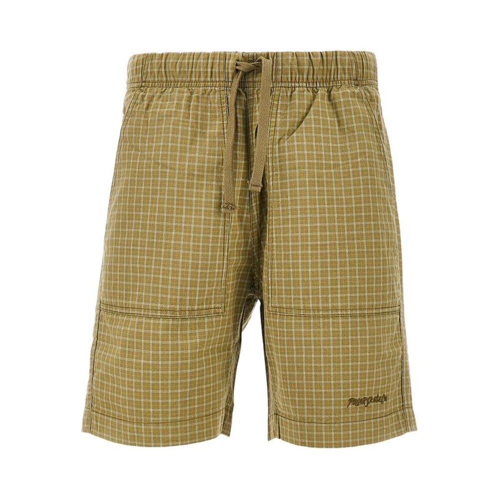Polar Skate Co Men Check Cotton Hike Shorts